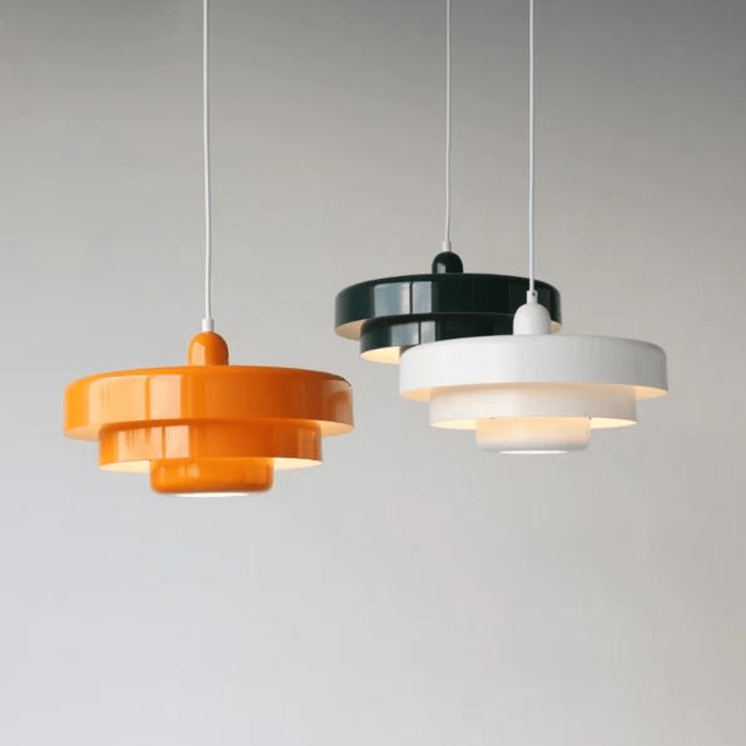 TierGlow – Taklampa i metall – mid-century Bauhaus-stil