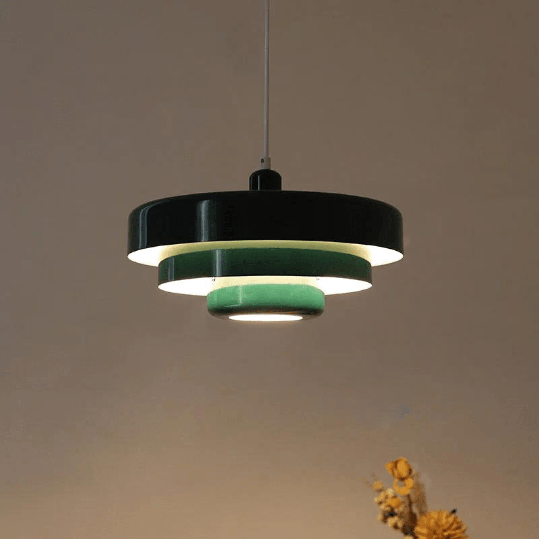 TierGlow – Taklampa i metall – mid-century Bauhaus-stil